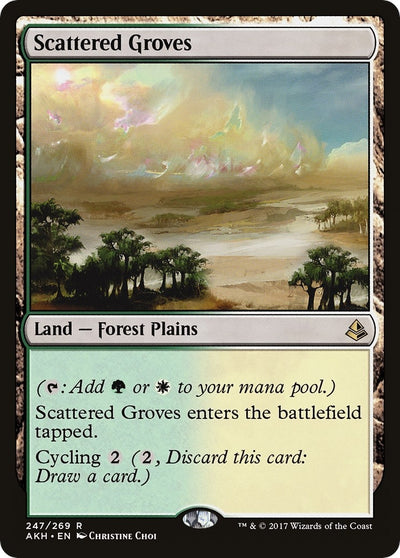 Scattered Groves (247) (Amonkhet)