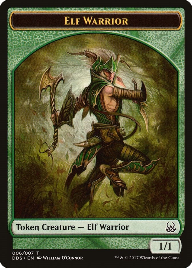 Elf Warrior Token (6) (Duel Decks: Mind vs. Might)