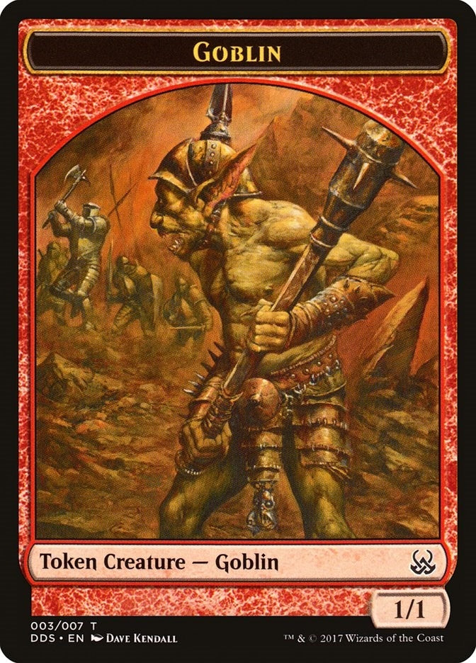 Goblin Token (3) (Duel Decks: Mind vs. Might)