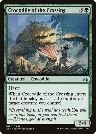 Crocodile of the Crossing (162) (Amonkhet)