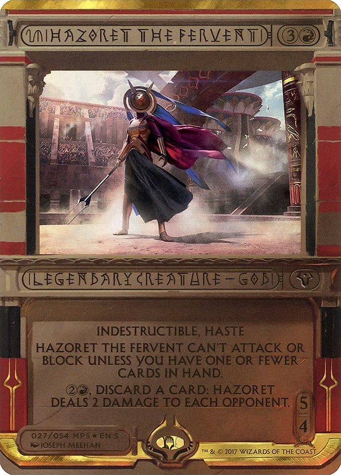 Hazoret the Fervent (27) (Masterpiece Series: Amonkhet Invocations)