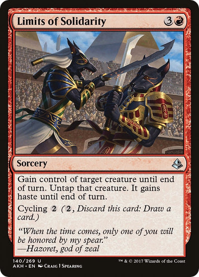 Limits of Solidarity (140) (Amonkhet)