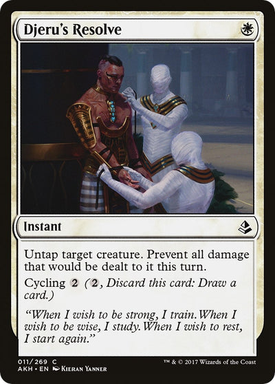 Djeru's Resolve (11) (Amonkhet)