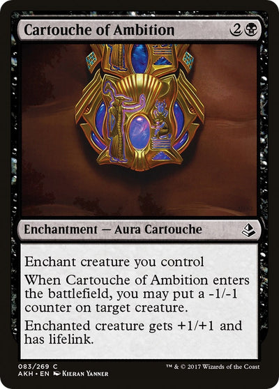 Cartouche of Ambition (83) (Amonkhet)