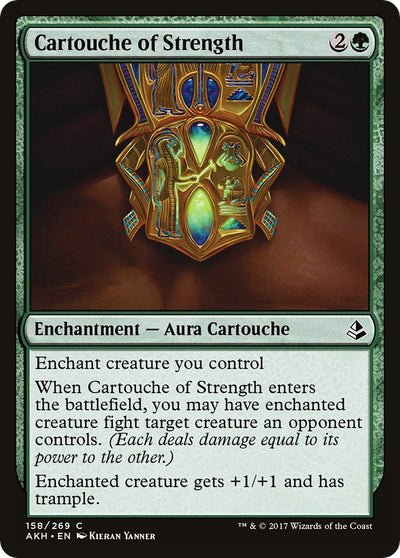 Cartouche of Strength (158) (Amonkhet)