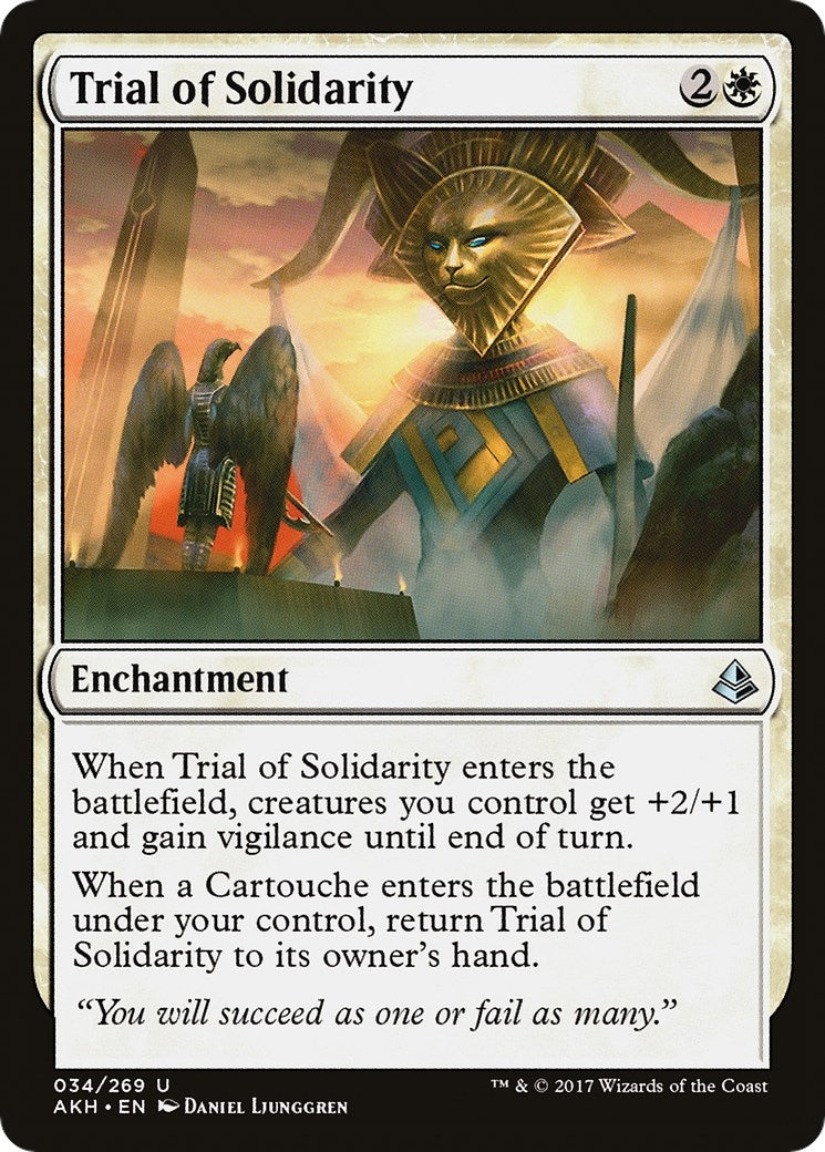 Trial of Solidarity (34) (Amonkhet)