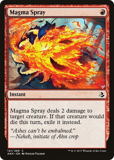 Magma Spray (141) (Amonkhet) (AKH)
