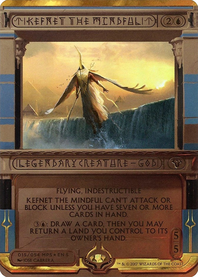 Kefnet the Mindful (15) (Masterpiece Series: Amonkhet Invocations)