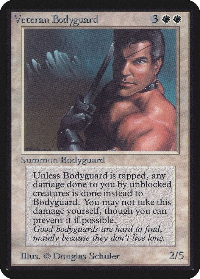Veteran Bodyguard (Alpha Edition)