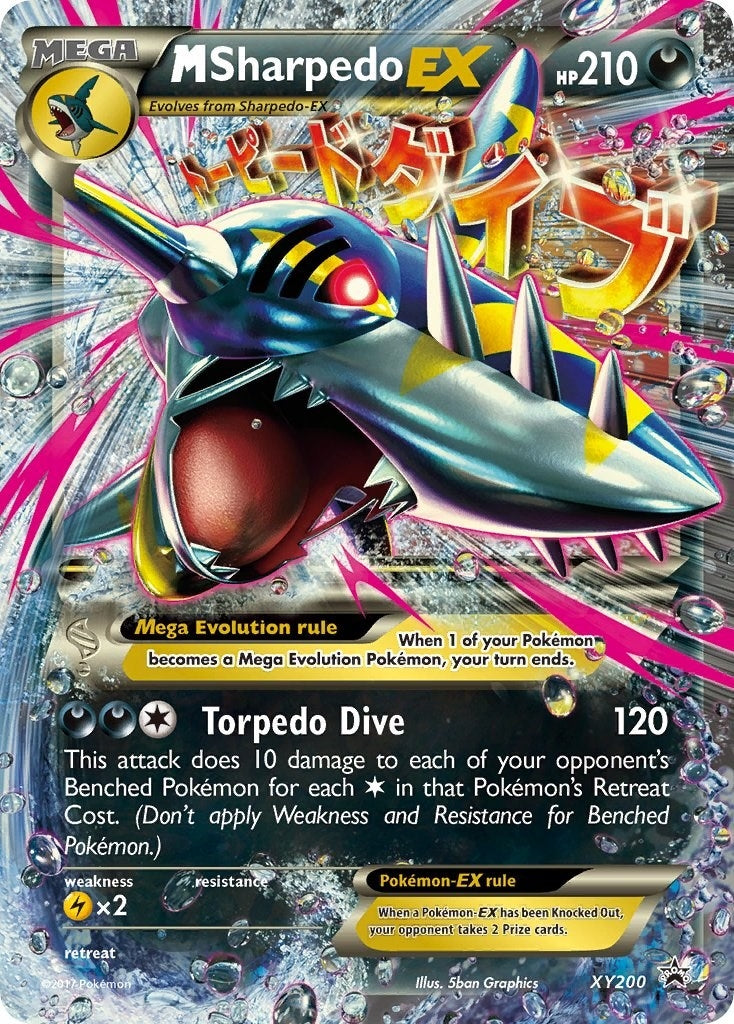 Image for M Sharpedo EX - XY200 (XY200) (XY Promos) - Pokemon