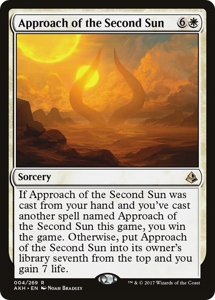 Approach of the Second Sun (4) (Amonkhet)