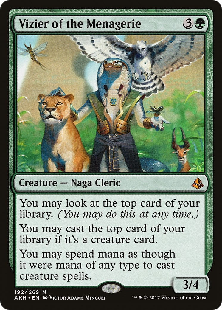 Vizier of the Menagerie (192) (Amonkhet)