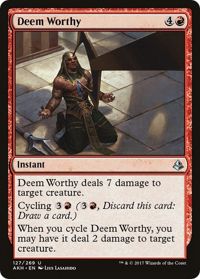 Deem Worthy (127) (Amonkhet)