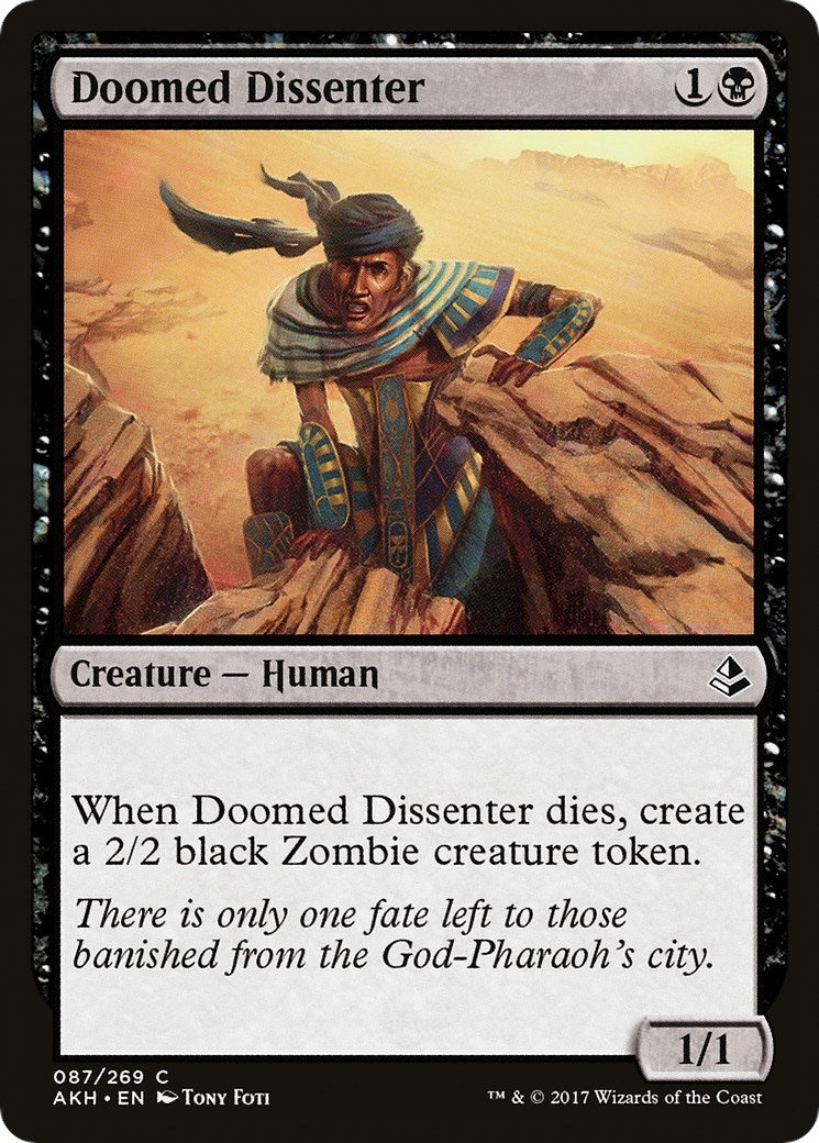 Image for Doomed Dissenter (87) [AKH]