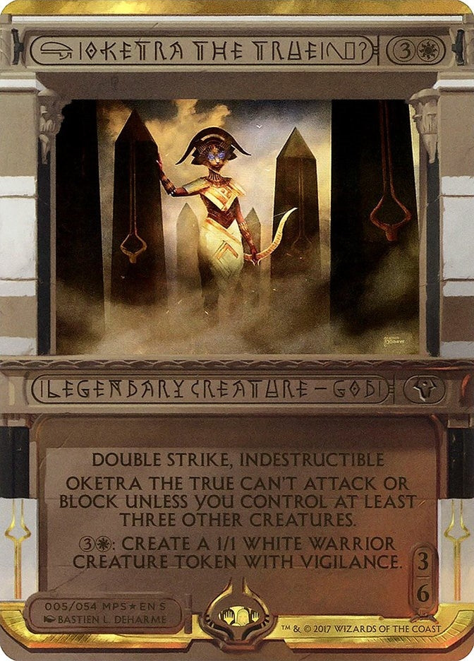 Oketra the True (5) (Masterpiece Series: Amonkhet Invocations)