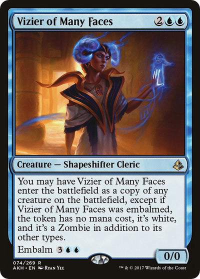 Vizier of Many Faces (74) (Amonkhet)