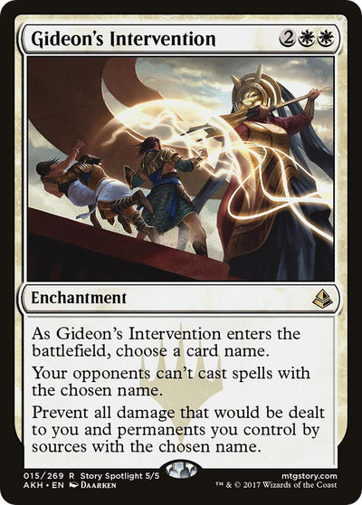 Gideon's Intervention (15) (Amonkhet)