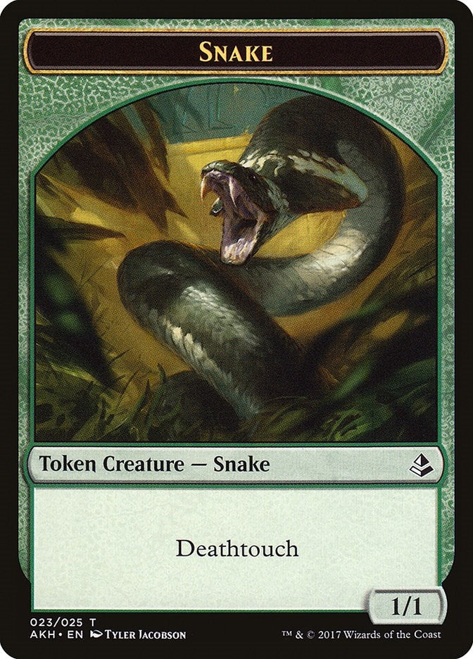 Snake Token (23) (Amonkhet)