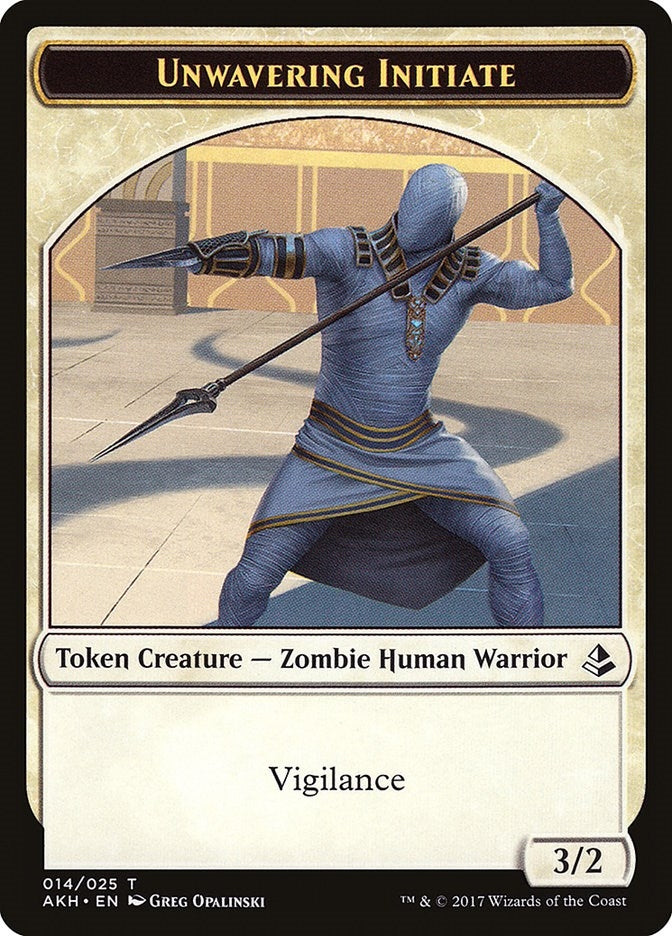 Image for Unwavering Initiate Token (14) [AKH]