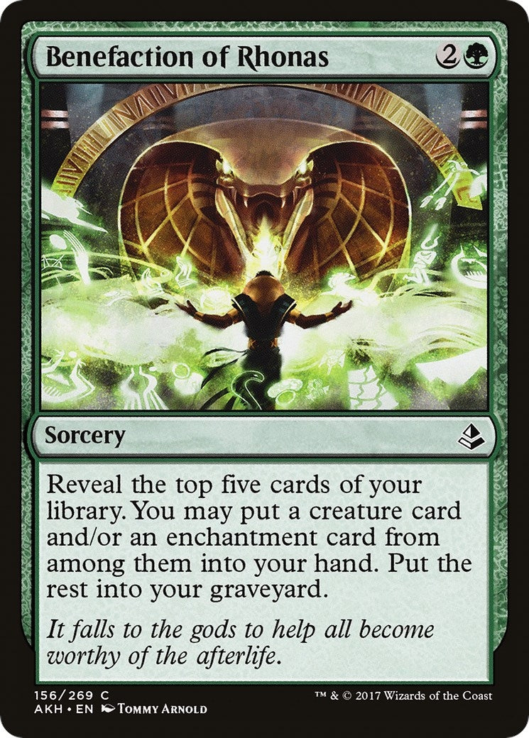 Image for Benefaction of Rhonas (156) [AKH]