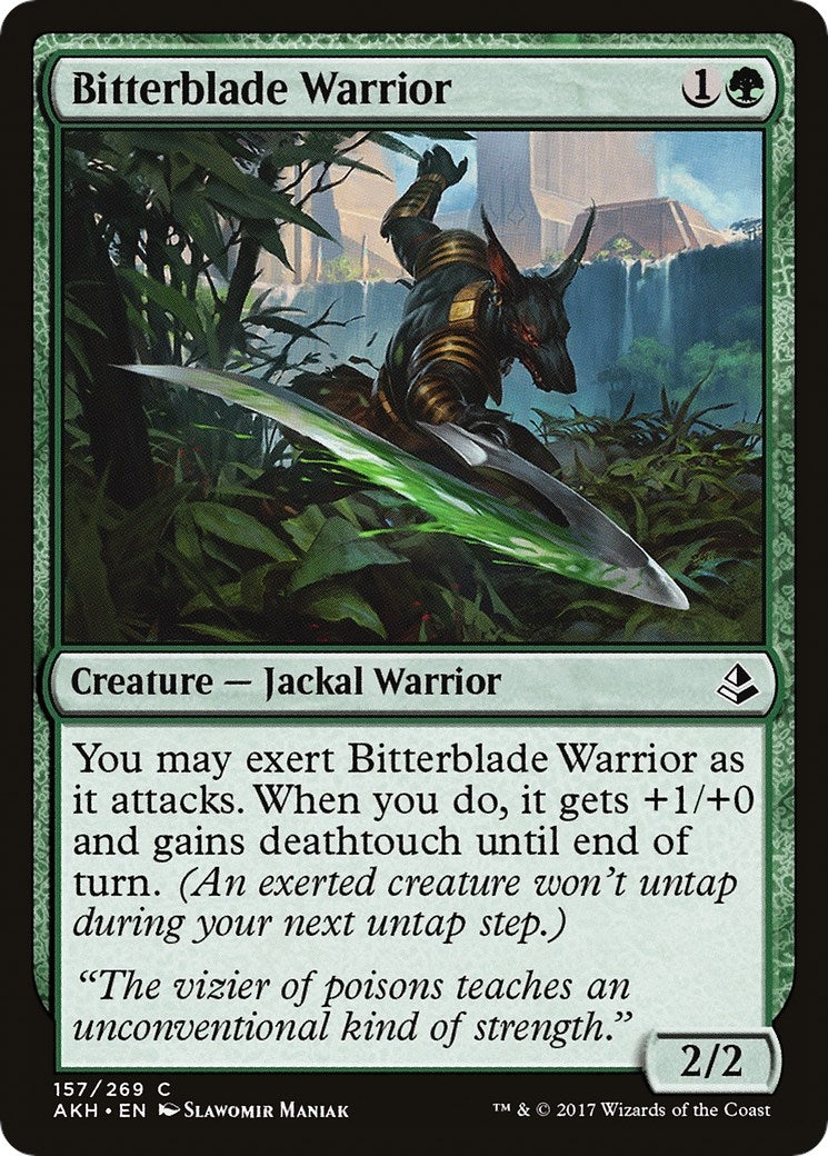 Image for Bitterblade Warrior (157) [AKH]