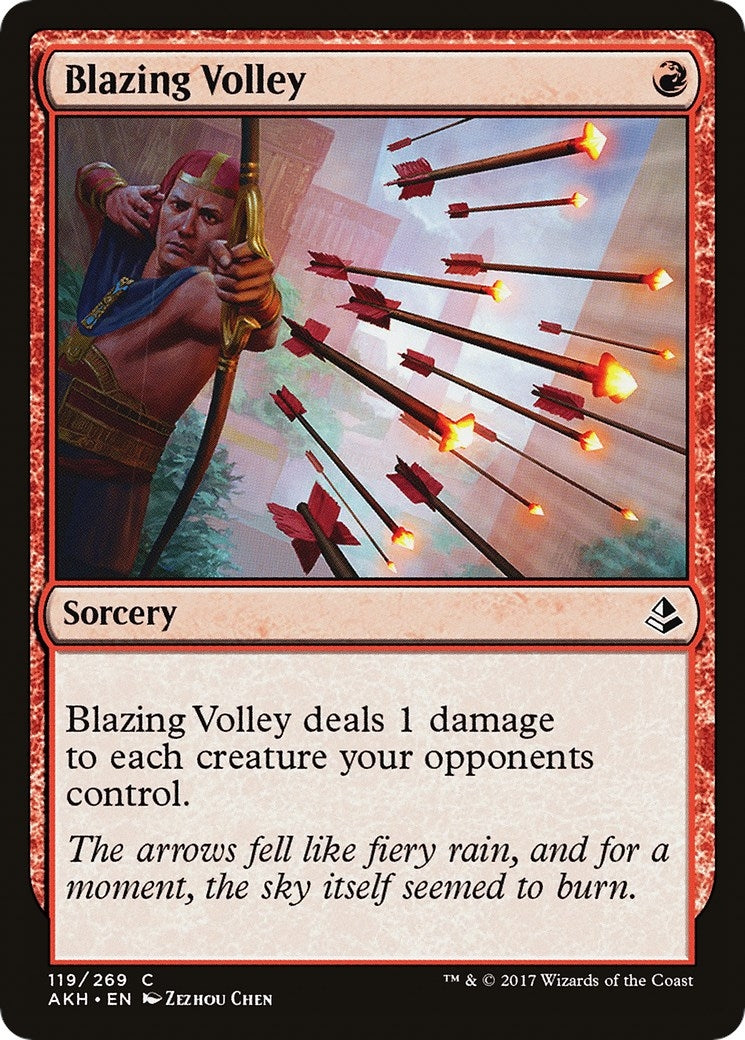 Image for Blazing Volley (119) [AKH]