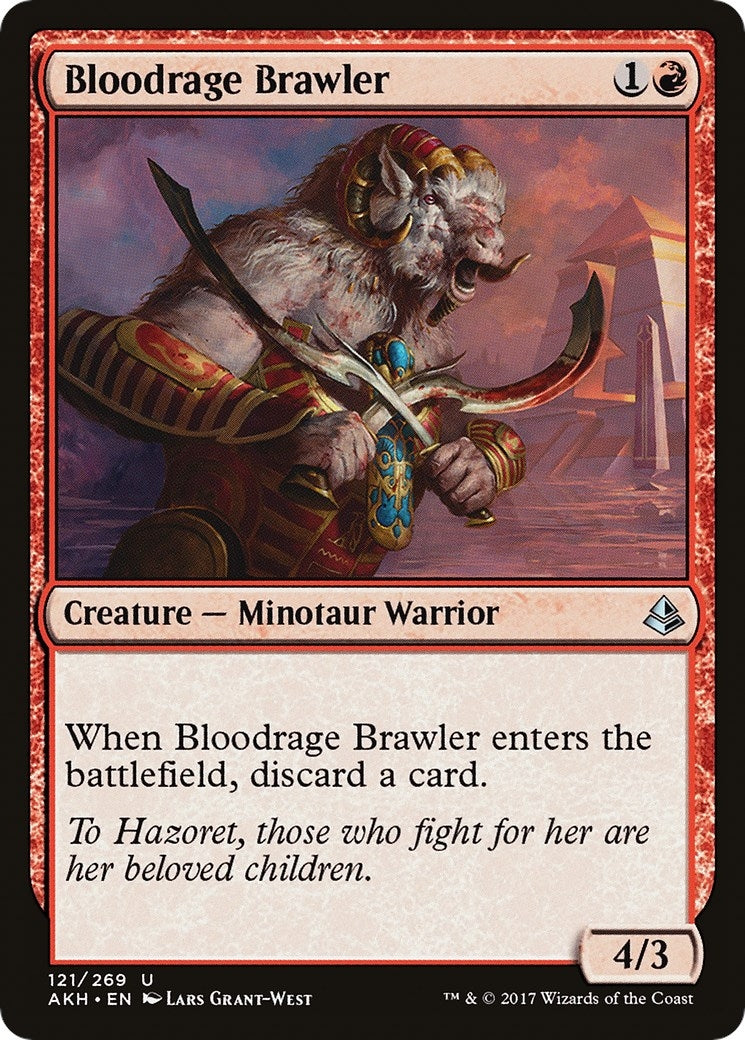 Bloodrage Brawler (121) (Amonkhet)
