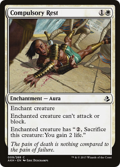 Compulsory Rest (9) (Amonkhet)