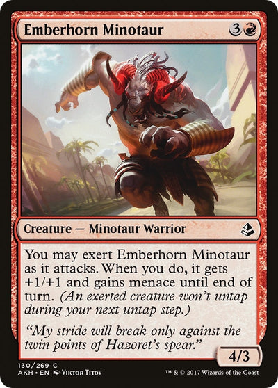 Emberhorn Minotaur (130) (Amonkhet)