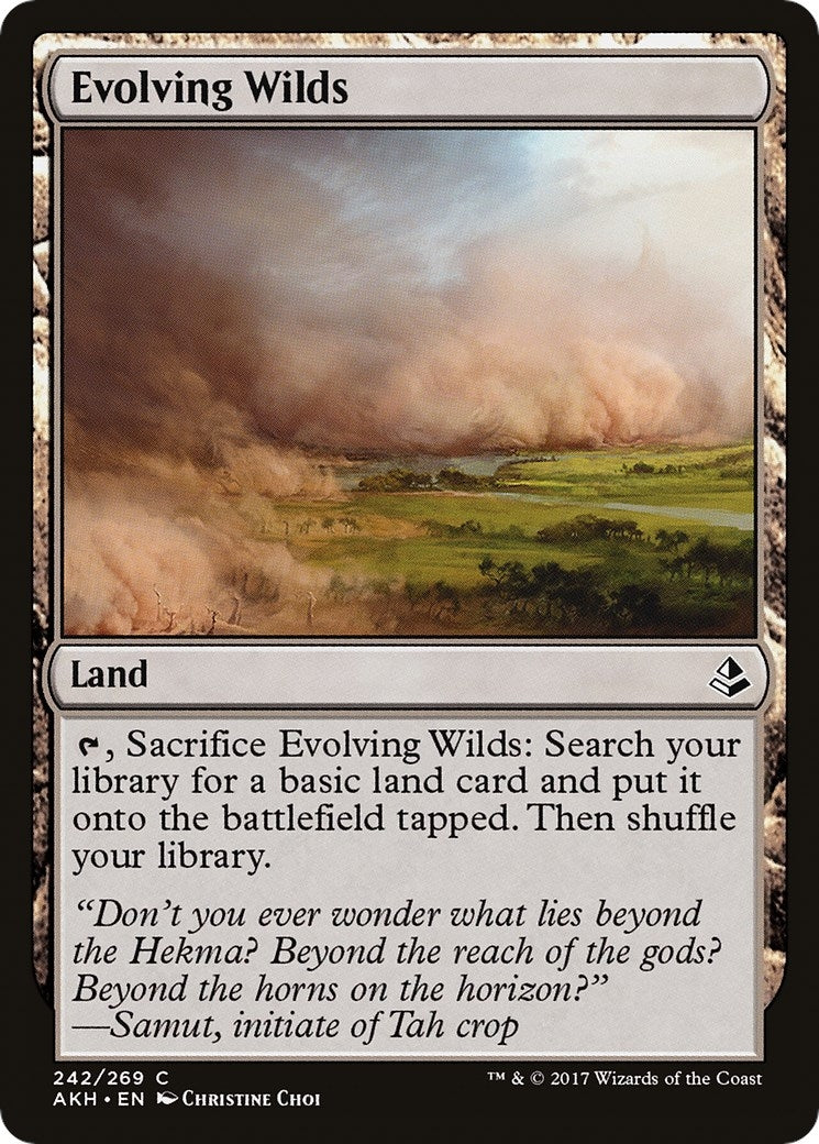 Image for Evolving Wilds (242) [AKH]