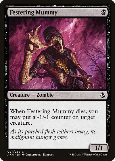 Festering Mummy (91) (Amonkhet)