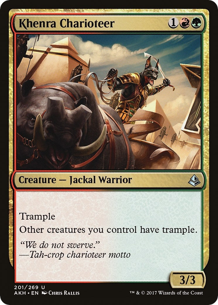 Image for Khenra Charioteer (201) [AKH]