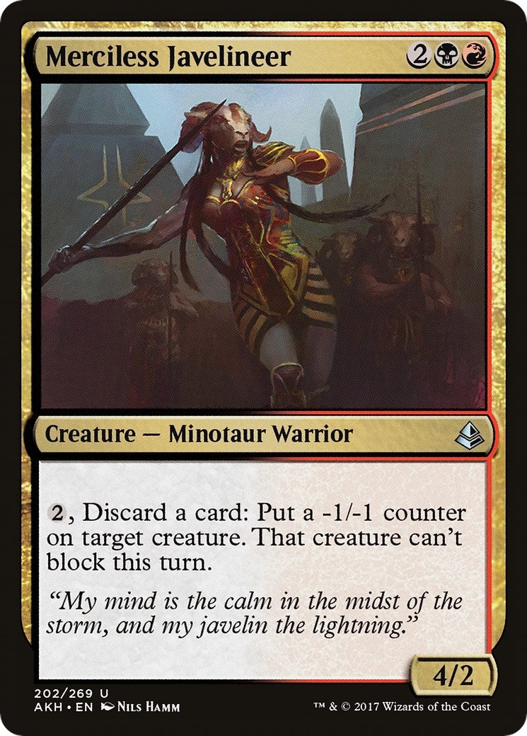 Image for Merciless Javelineer (202) [AKH]