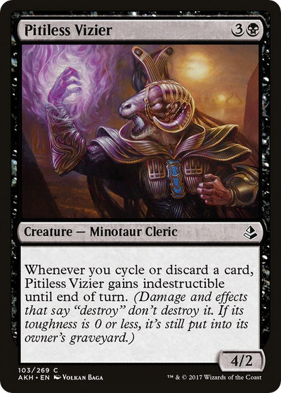 Pitiless Vizier (103) (Amonkhet)