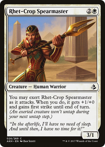 Rhet-Crop Spearmaster (26) (Amonkhet)