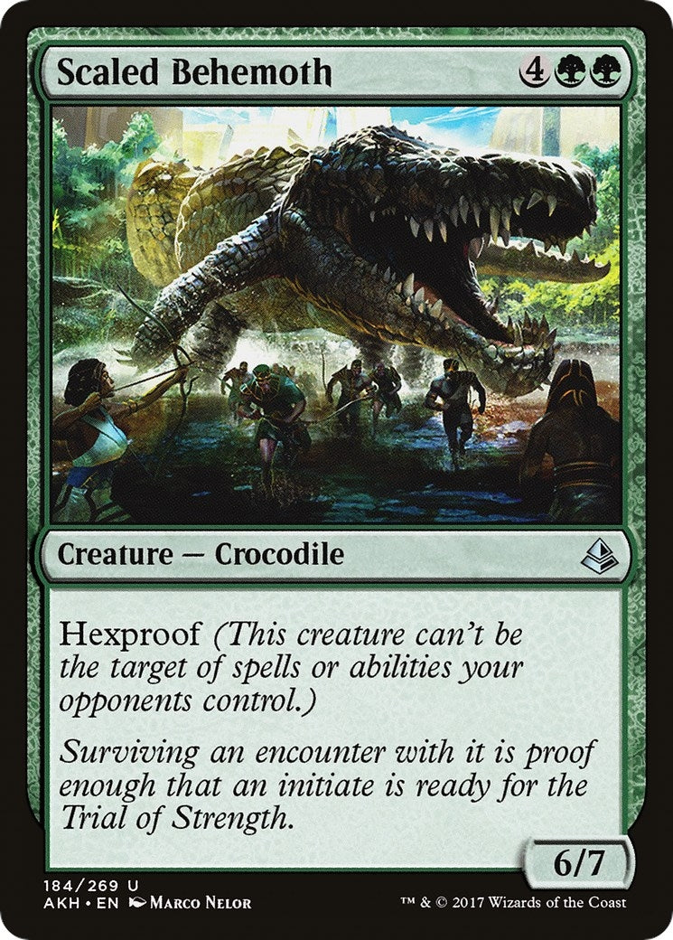 Scaled Behemoth (184) (Amonkhet)