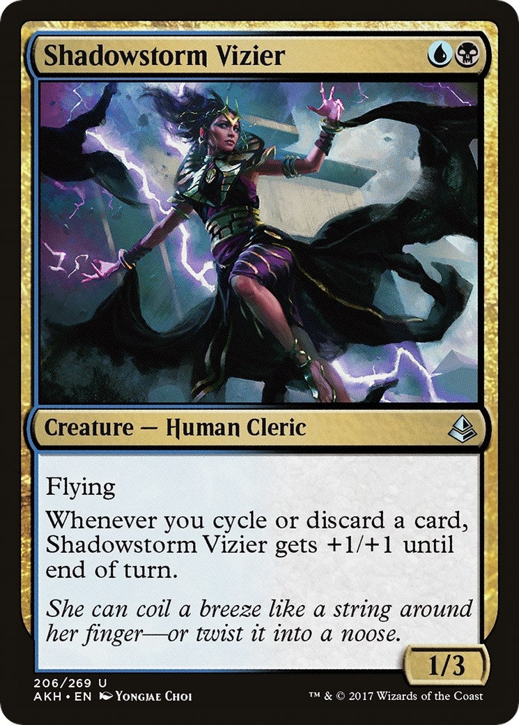 Shadowstorm Vizier (206) (Amonkhet)
