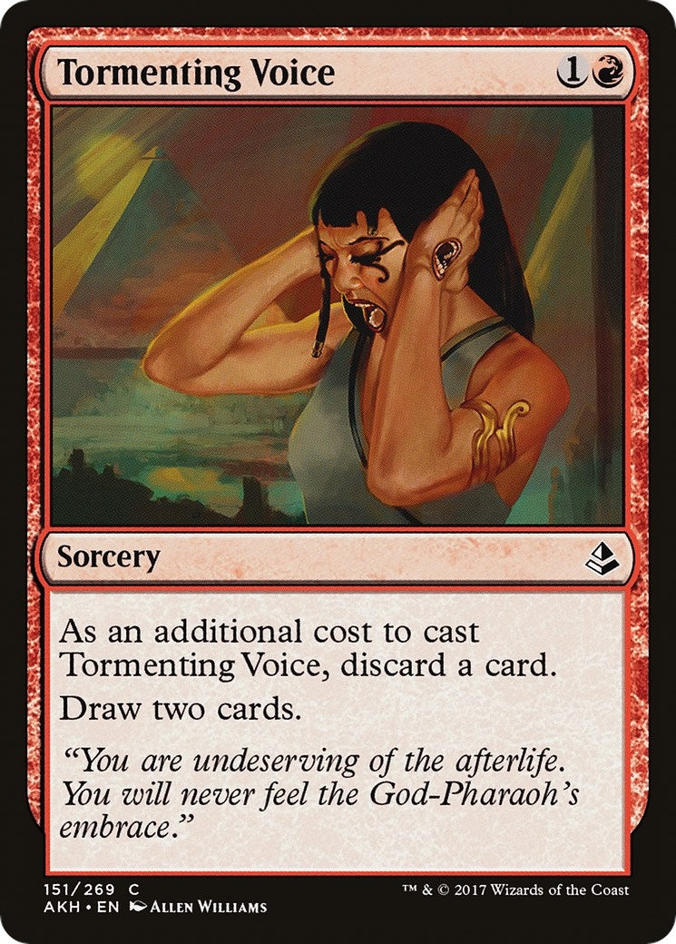 Tormenting Voice (151) (Amonkhet)