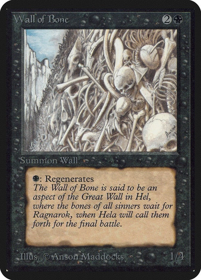 Wall of Bone (Alpha Edition)