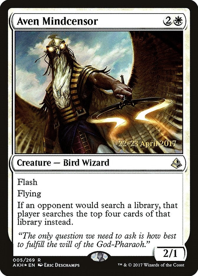 Aven Mindcensor (5) (Prerelease Cards)