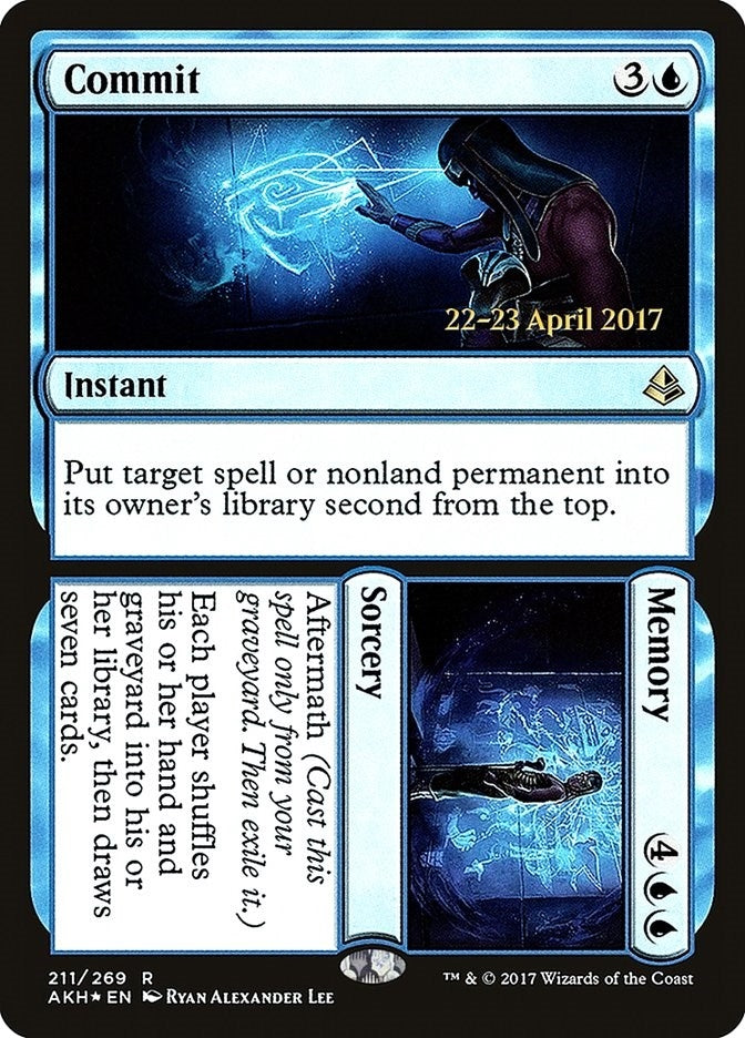 Commit // Memory (211) (Prerelease Cards)
