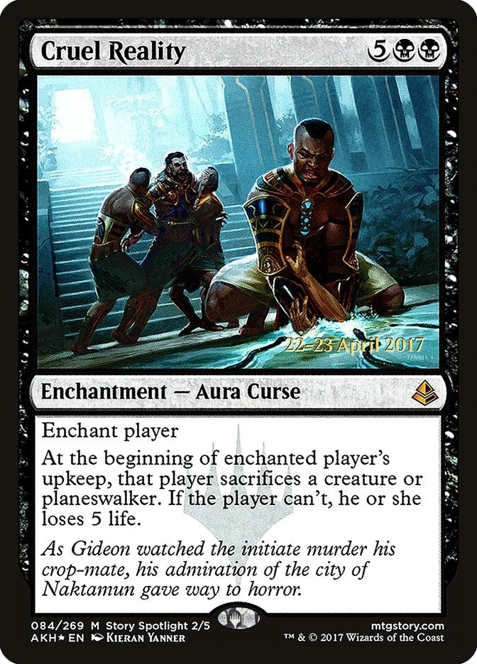 Cruel Reality (84) (Prerelease Cards)