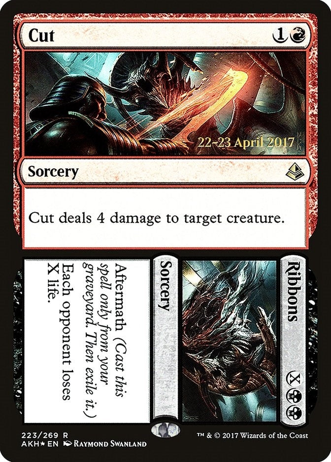 Cut // Ribbons (223) (Prerelease Cards)