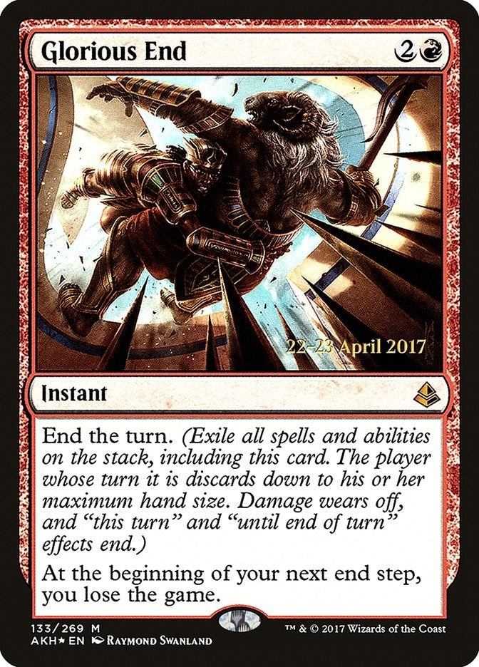 Glorious End (133) (Prerelease Cards)