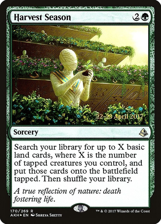 Harvest Season (170) (Prerelease Cards)