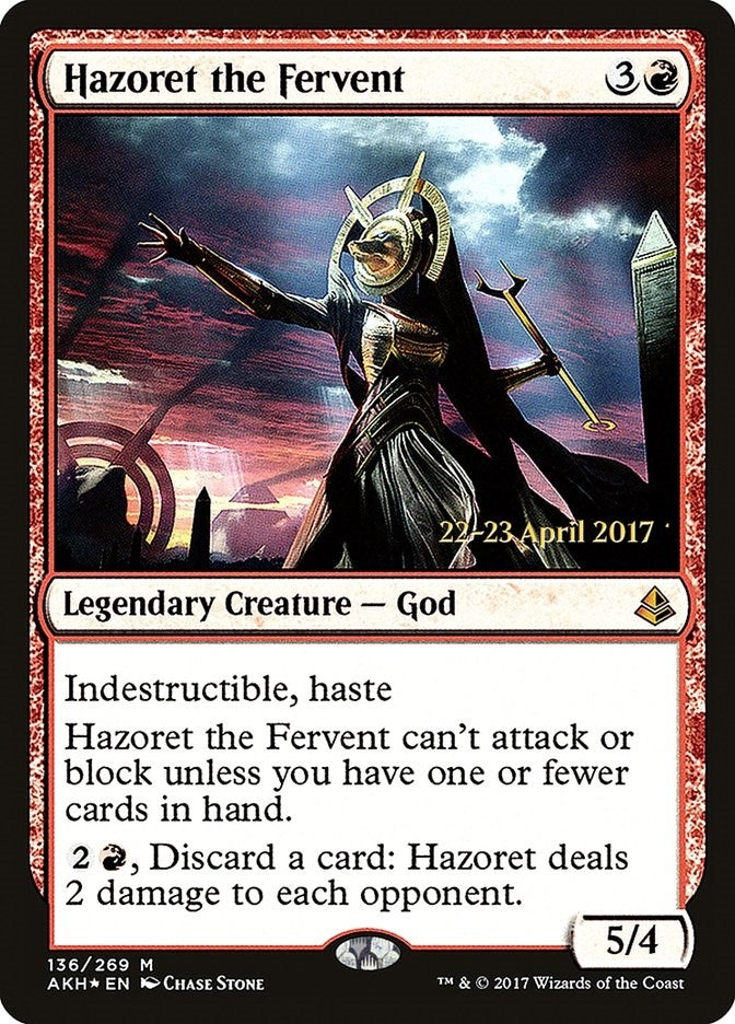 Hazoret the Fervent (136) (Prerelease Cards)