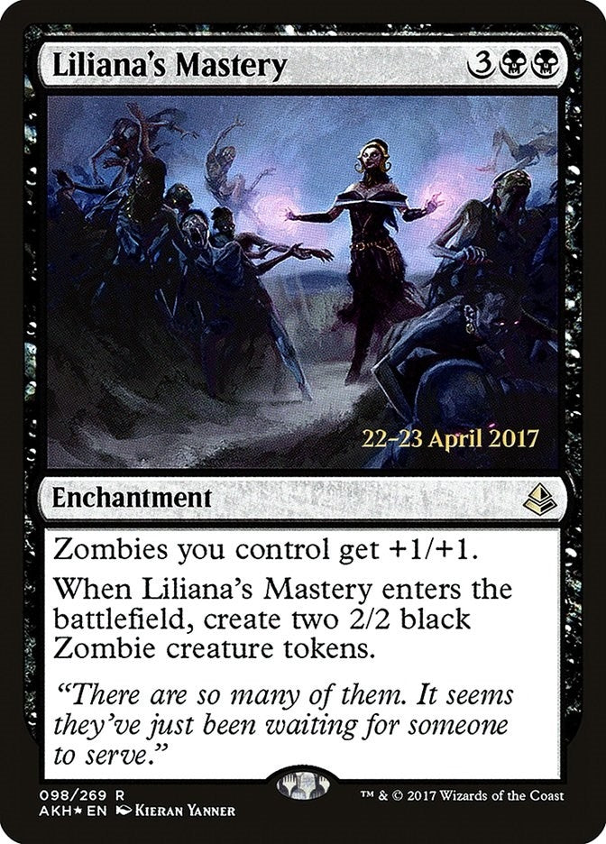 Liliana's Mastery (98) (Prerelease Cards)