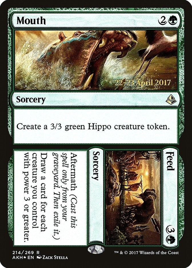 Mouth // Feed (214) (Prerelease Cards)