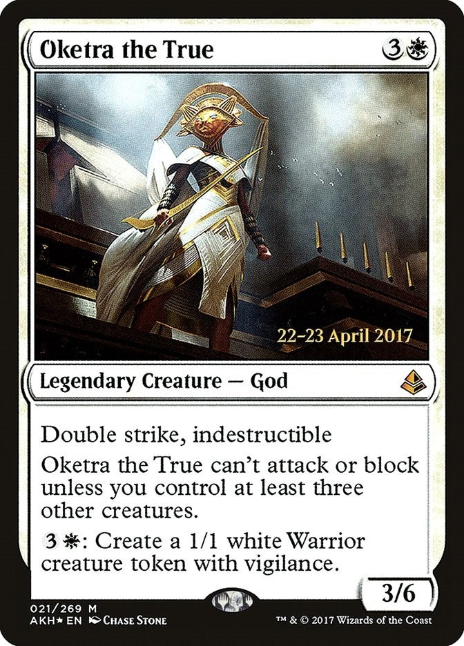 Oketra the True (21) (Prerelease Cards)