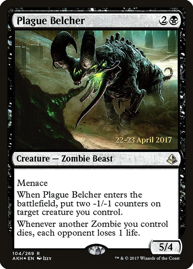 Plague Belcher (104) (Prerelease Cards)